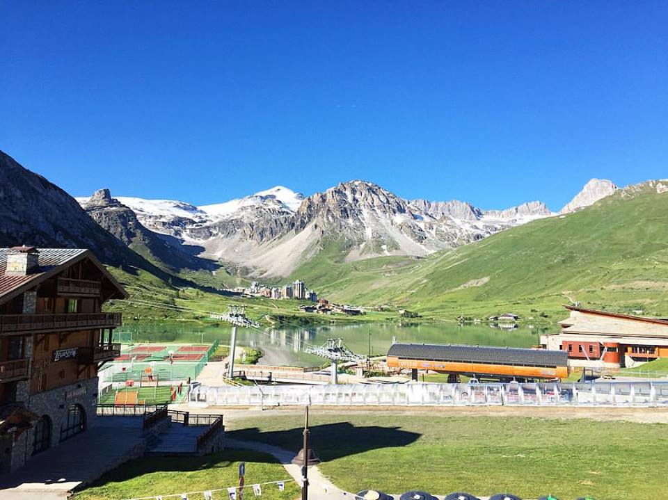 Sommerski i Tignes