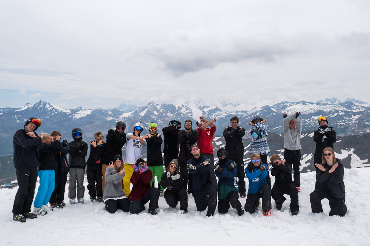 Sommerens Din Camp pumper derudad i Tignes