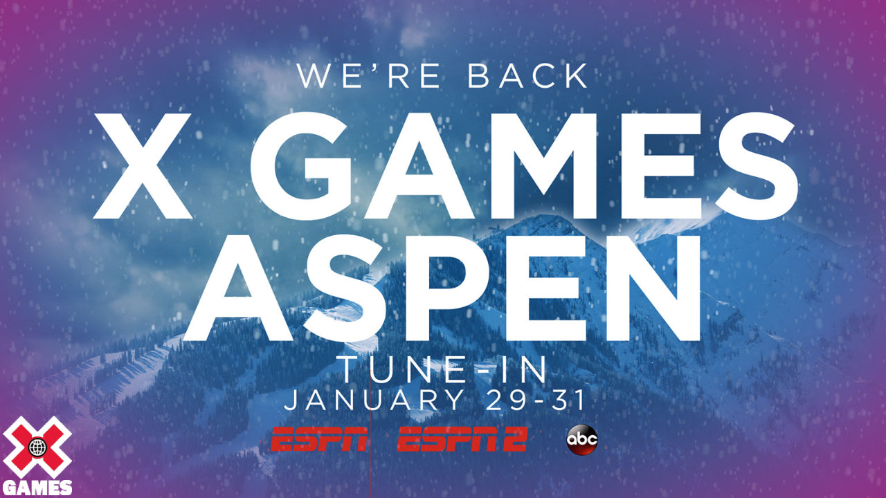 Snowboard optakt til en weekend med X Games i Aspen