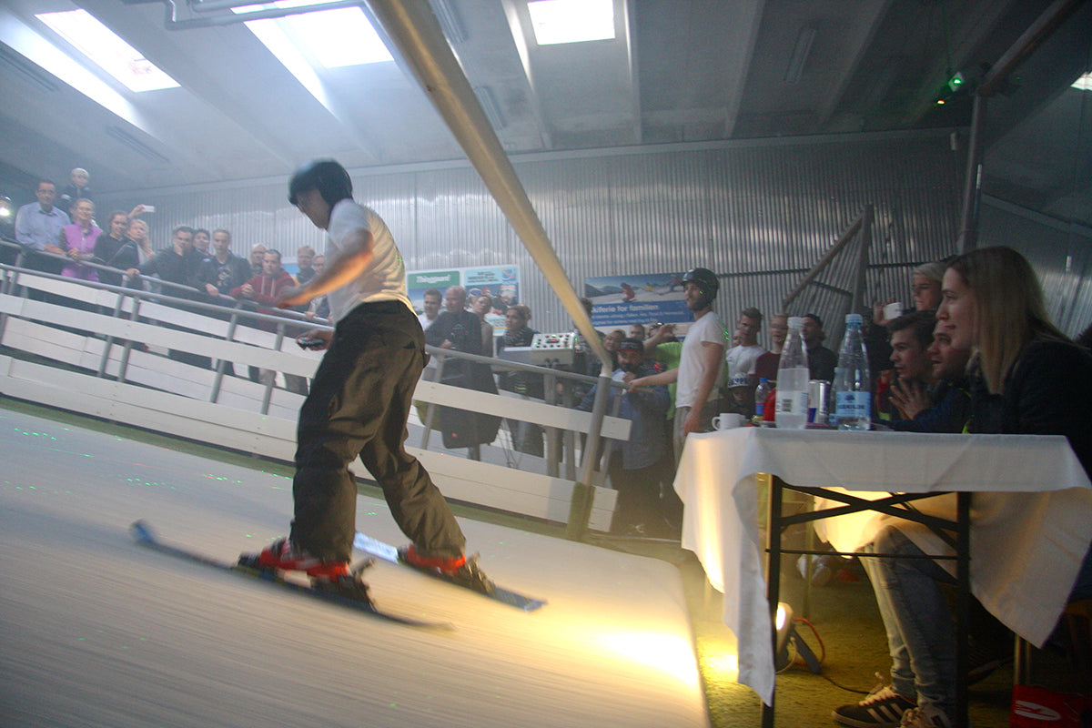 Danmarks første mester i Indoor Freestyleski er fundet