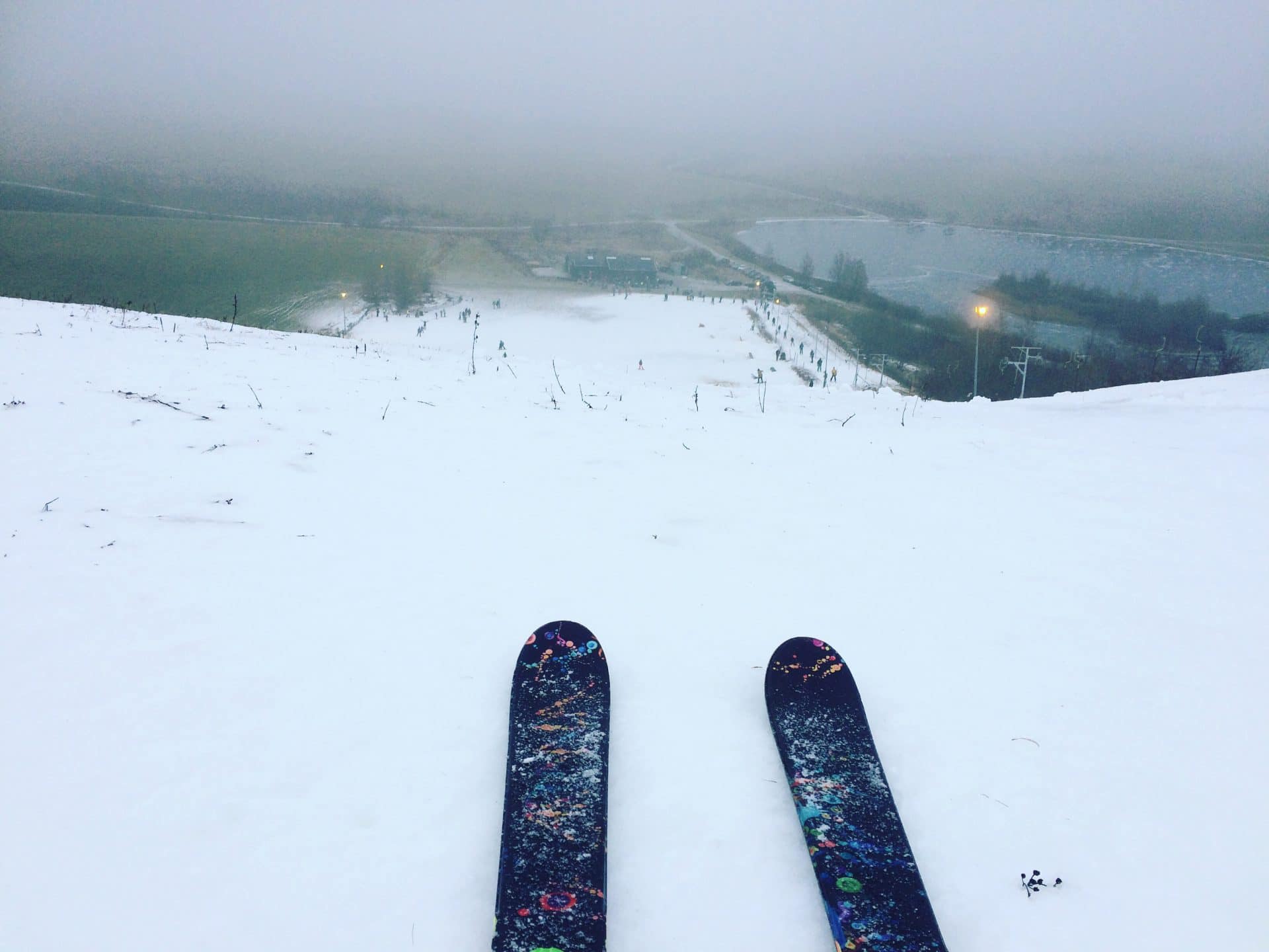 På ski i Hedeland