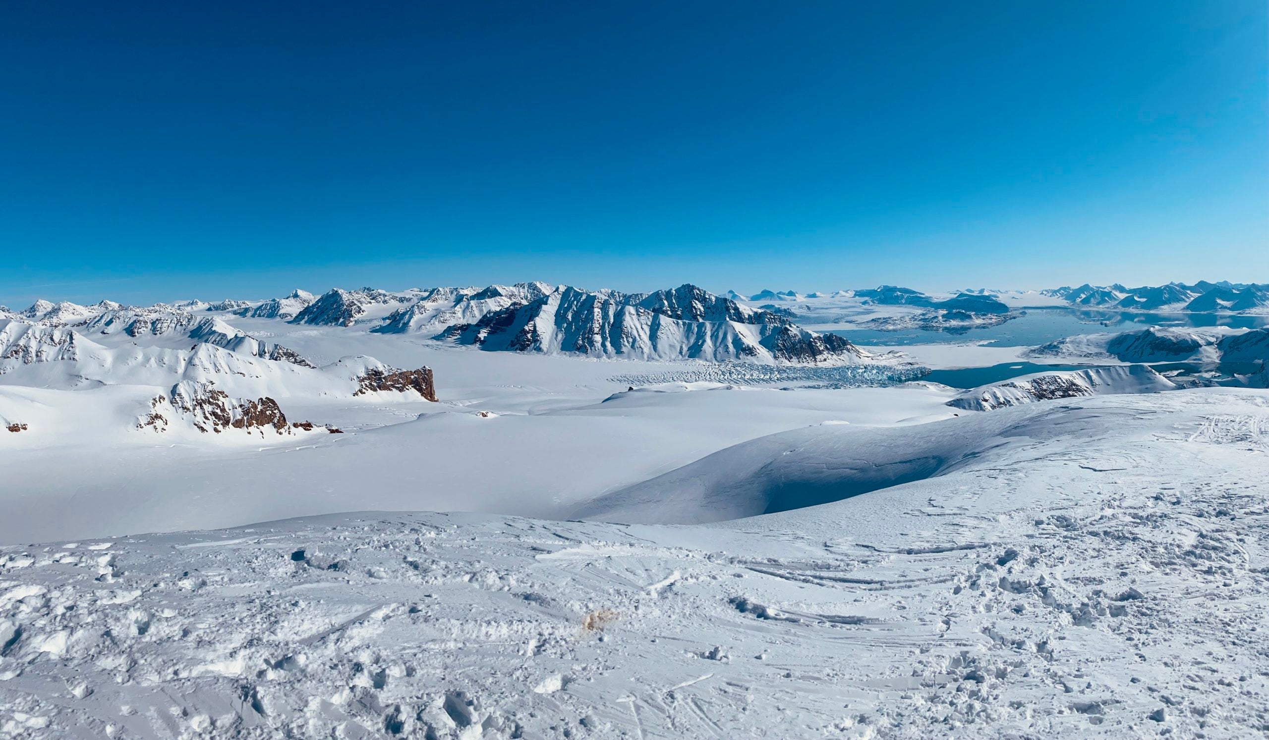 Expect the unexpected while ski touring the Arctic