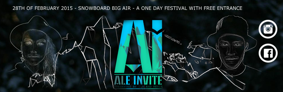 Ale Invite Presented by Tor & Kevin – Big air konkurrence tættere på Danmark end nogensinde før – gratis!