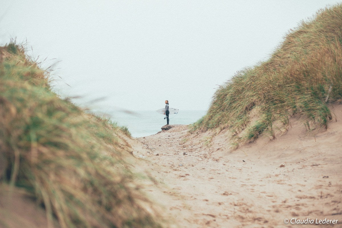 Lee-Ann & Tom Curren på besøg i Klitmøller