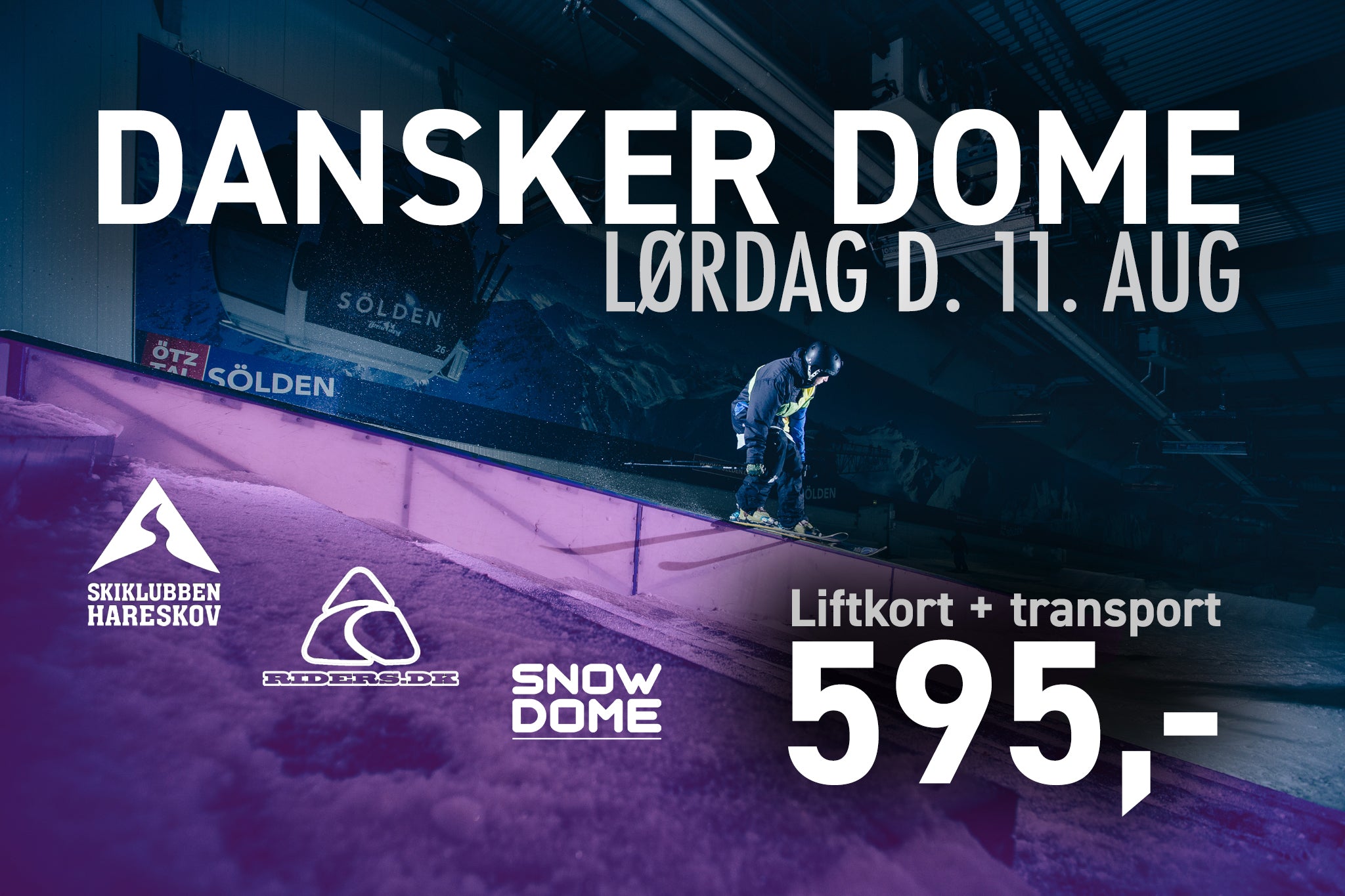 Tag med i Snow Dome til kæmpe danskerfest